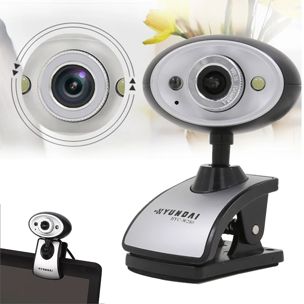 

USB2.0 HD Webcam Camera Web Cam With Mic For Computer PC Laptop Desktop