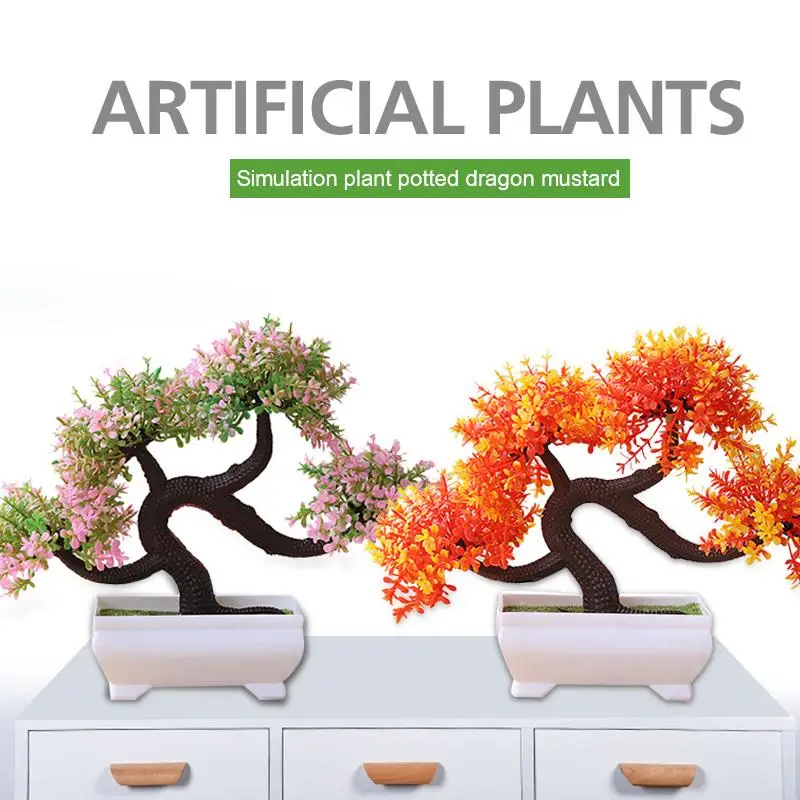 Искусственное растение имитация дерева бороды дракона искусственные растения в