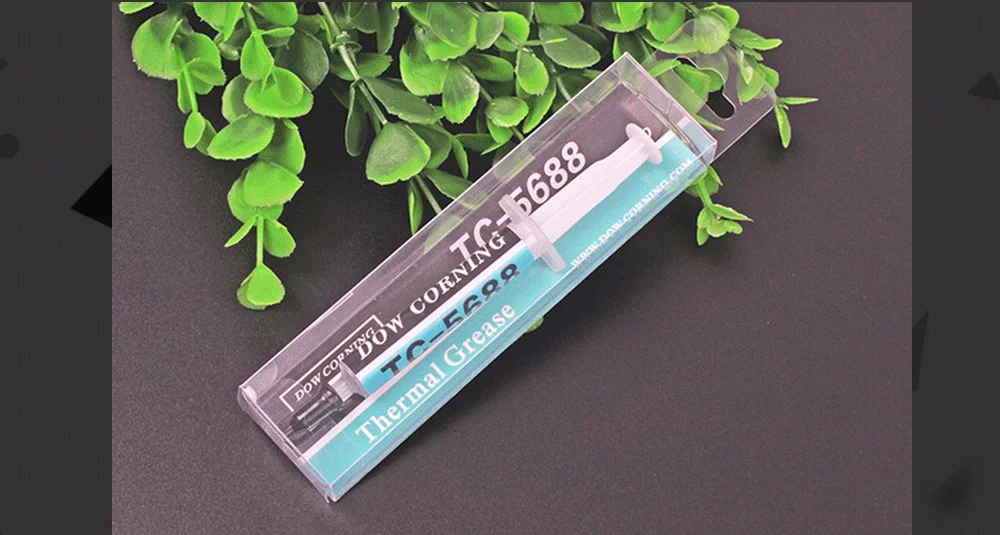 Dow Corning TC-5688 8,0 W/mK термопаста термальная ly проводящая смесь для видеокарты Cpu GPU смазка 3g