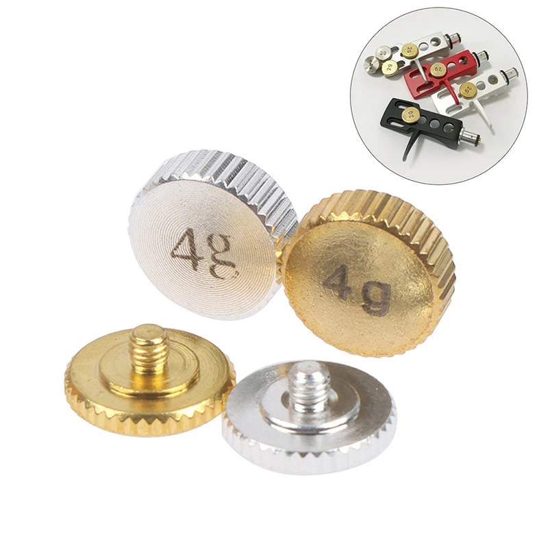 

1PCS Headshell 4g 2g Shell Weight Turntable Metal Electric Instrument Parts