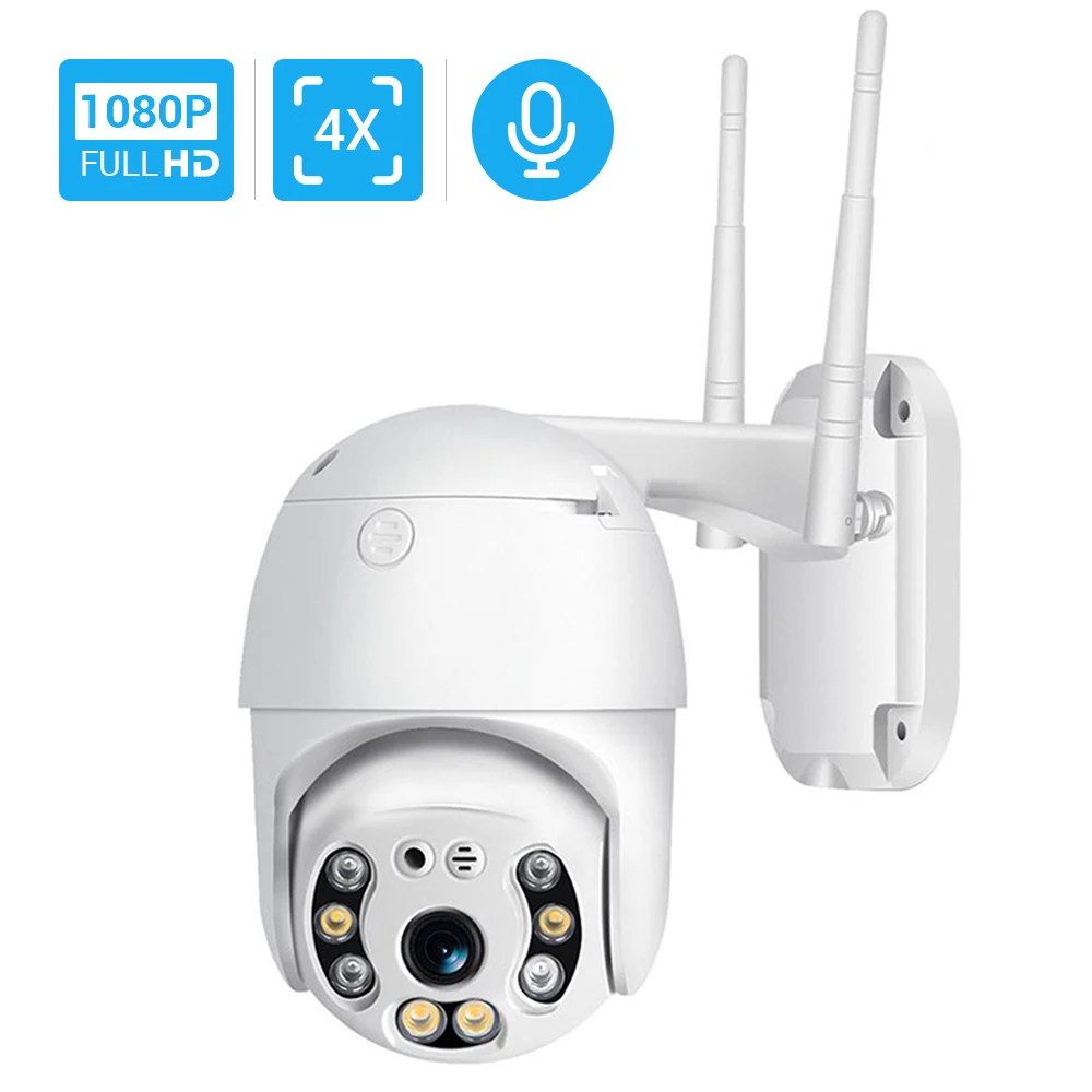 HD1080P Wi Fi Камера мини панорамирования/наклона Onvif IP 4xdigital зум Автоматическое