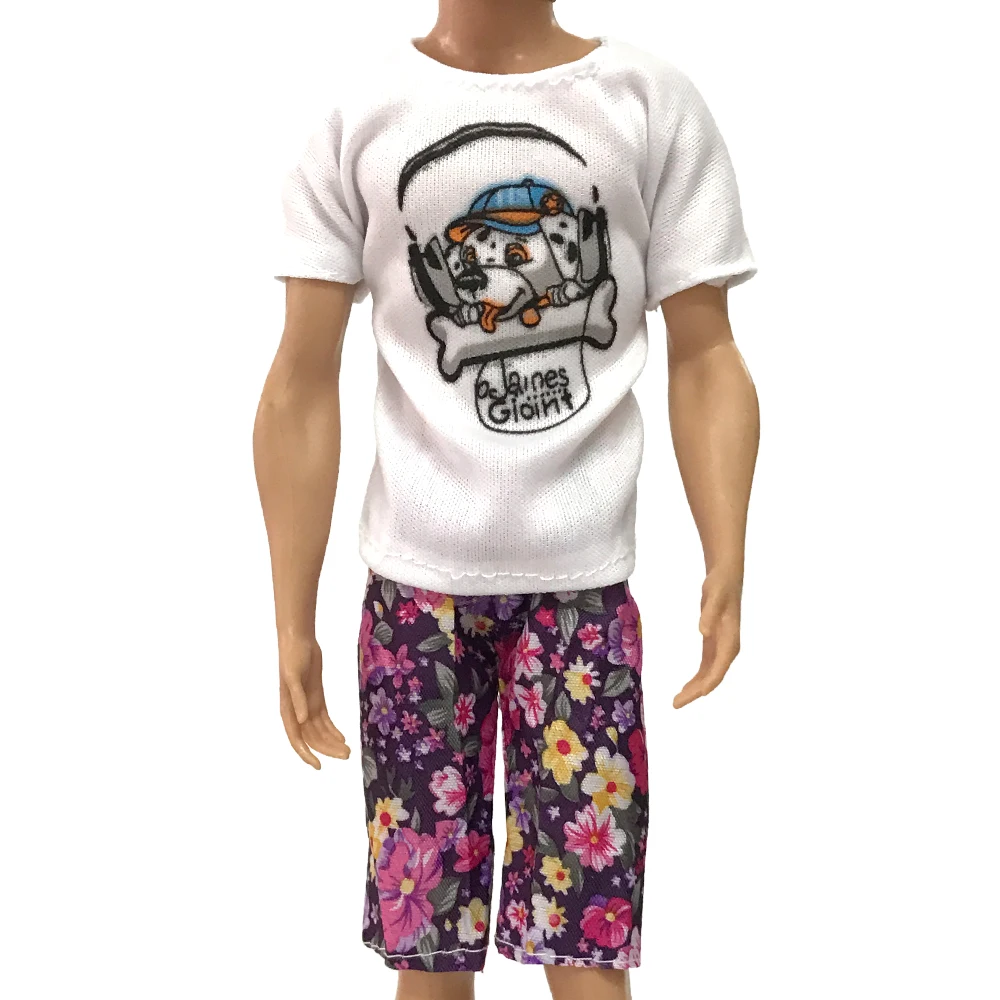 NK One Set Prince Ken Doll's Clothes Fashion Outfit Cool Daily Casual Wear For Barbie Doll Boy AccessoChildren's Gift 51A | Игрушки и
