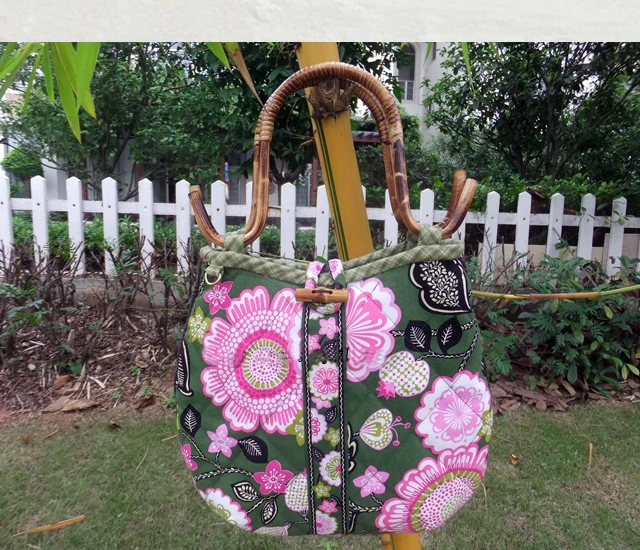 4 10 штук 20x15 см простые ручки из ротанга среднего размера для лоскутной сумки