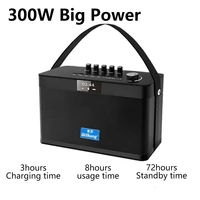 new 300w big power portable wireless bluetooth speaker bt5 0 tws subwoofer and battery capacity 20000mah boombox audio players