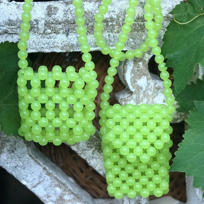 DOYUTIG женские акриловые бусины ручной работы в Корейском стиле маленькие полые