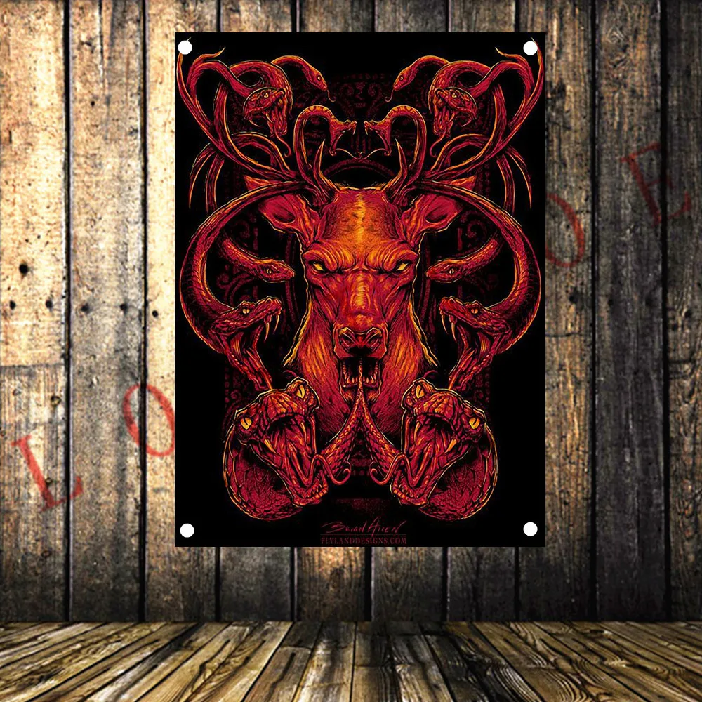 Это отвратительно! Креативные татуировки рок тяжелые металлические музыкальные