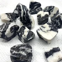 natural zebra stone irregular shape healing stone gravel rock mineral specimen raw crystal accessory aquarium home decor