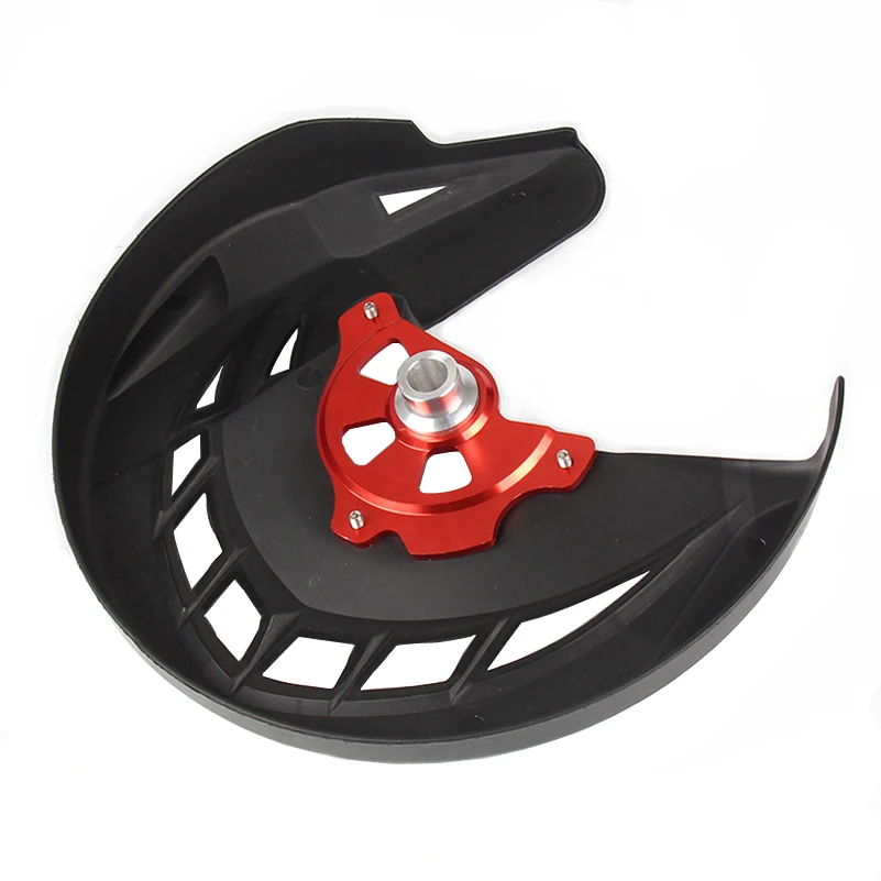 Красный 15 мм ступица CRF X тормозной ротор дисковых передних тормозов Защитная