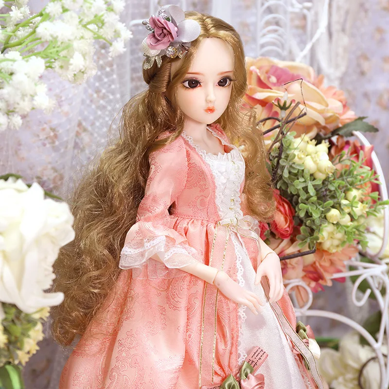 Дневник Queen 1/4 bjd размер 45 см одежда парик волосы обувь тело белой кожи полный