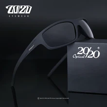 20/20 광학 브랜드 디자인 편광 선글라스, 남성 패션, 여행 낚시 오큘러스 PL66, 상자 포함