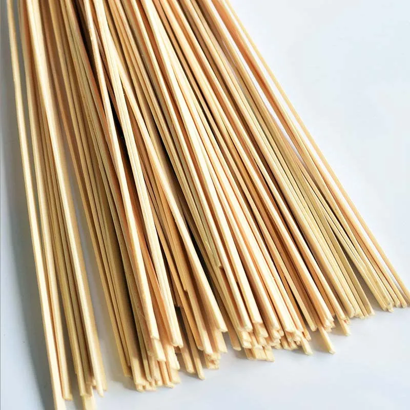 10 метров круглые/плоские полированные бамбуковые полоски шелковая