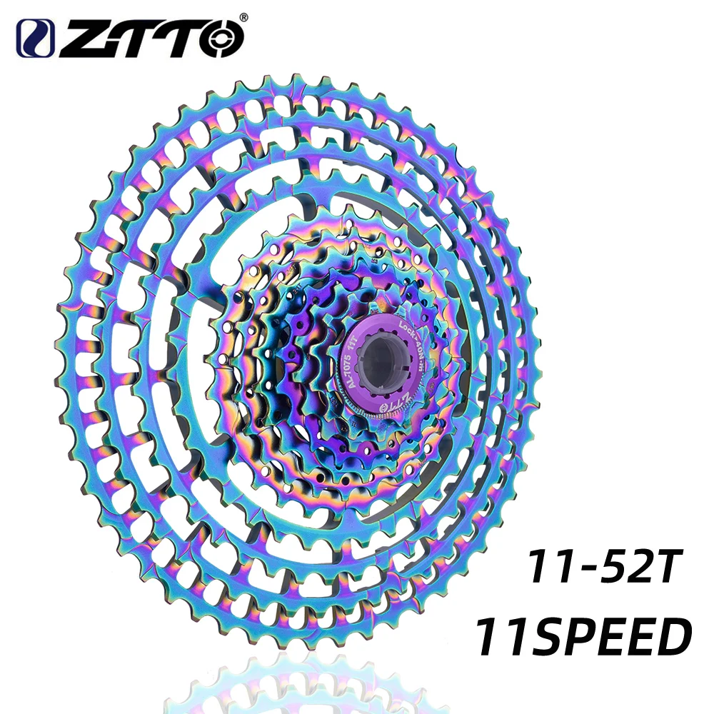 Новый цветной MTB 11 скоростей 52T SLR2 кассета CNC Сверхлегкий 11s Freewheel 11V горный
