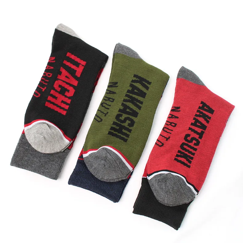 

Anime series cosplay Short socks Men fashion funny Cartoon men's Happy sock Comfortable novelty Socks Hip Hop cosplay mens Sox