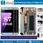 ЖК-дисплей Super AMOLED для Samsung Galaxy S7 Edge G935 G935F SM-G935FD, ЖК-дисплей с сенсорным экраном и дигитайзером в сборе с Burn Shadow
