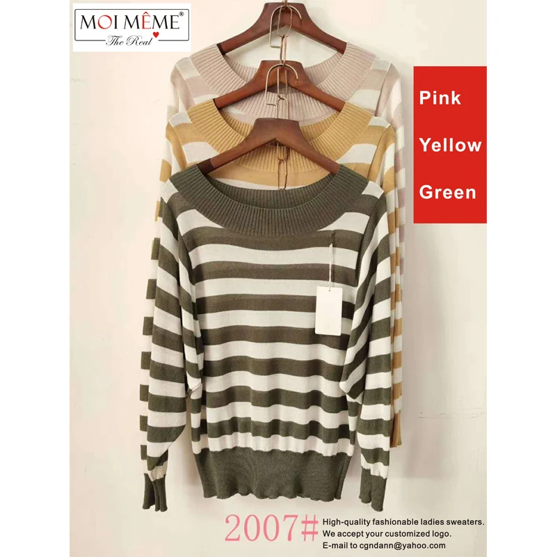 3 PCS Wholesale New-Coming Women Autumn Winter Solid O-neck Collar Pullovers Knitted Sweater high quality stylish sweaters 3 PCS Wholesale New-Coming Women Autumn Winter Solid O-neck Collar Pullovers Knitted Sweater high quality stylish sweaters