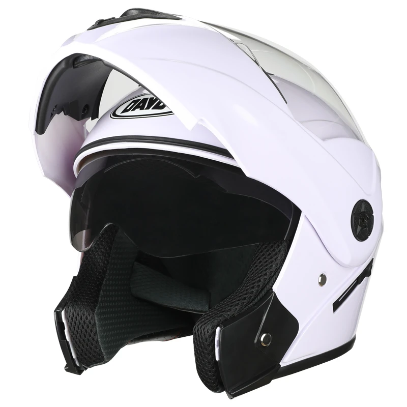

2020 DAYU Flip Up Motorcycle DOT Modular Dual lens Racing helmet motocross helmet Safe helmets Casco capacete casque cascos para