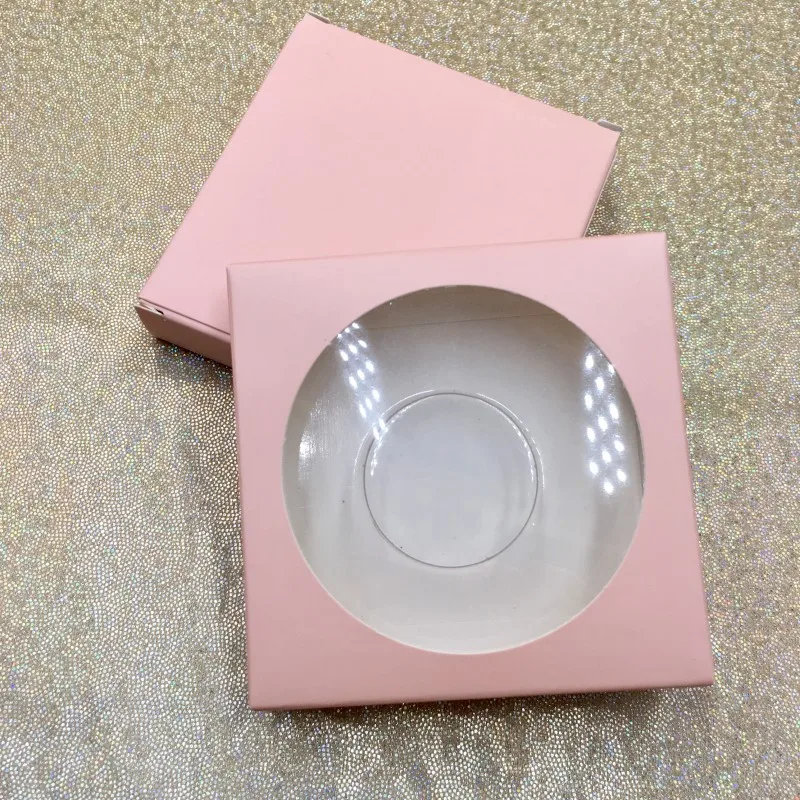 Light Pink Коробка для ресниц 20 шт./лот квадратная упаковка для ресниц 25 мм 27 мм длинные ресницы - Цвет: Light Pink