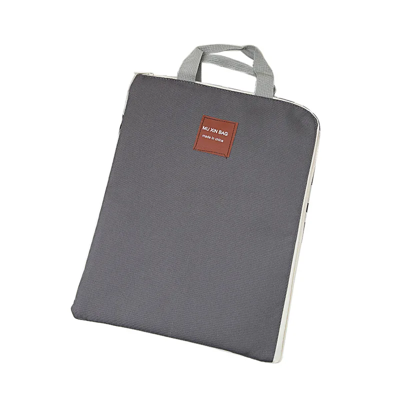 Большая холщовая папка формата А4 Сумка для документов деловой портфель бумажный