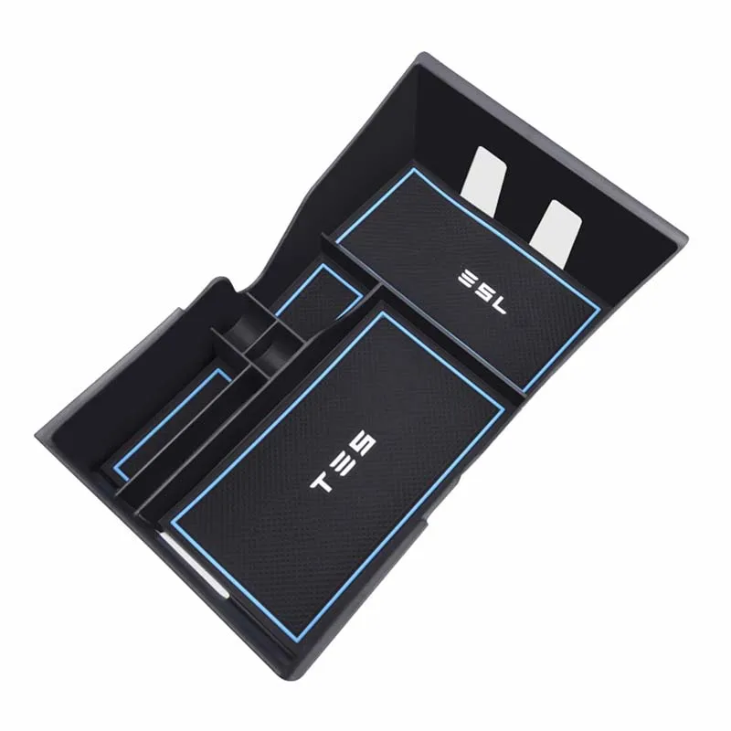 Центральная консоль подлокотник для хранения магический ящик отсек лоток tesla