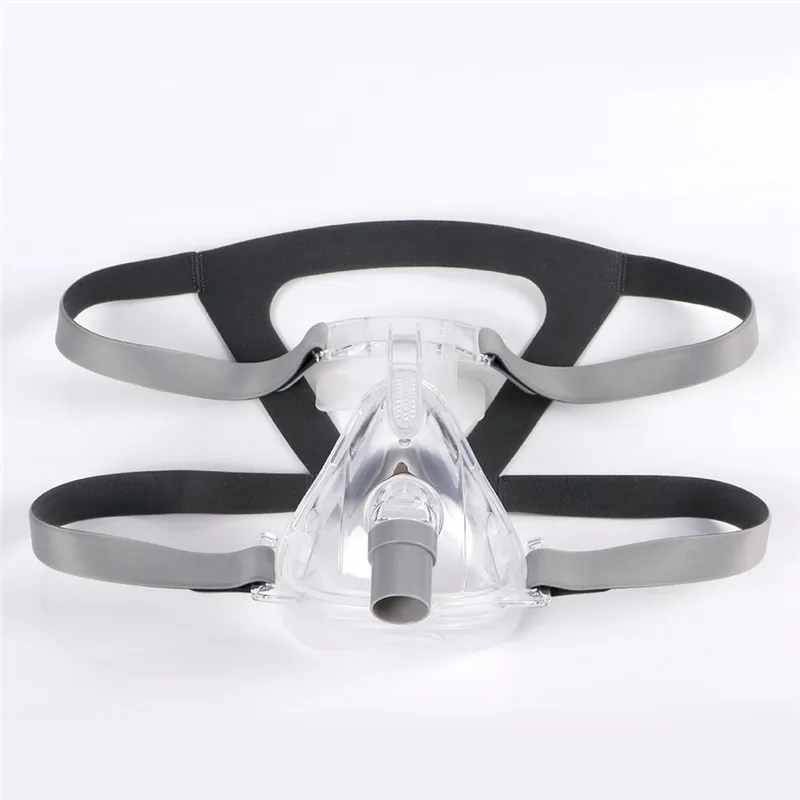 Автоматическая маска для лица CPAP бипап с бесплатными Головными Уборами белая S M L