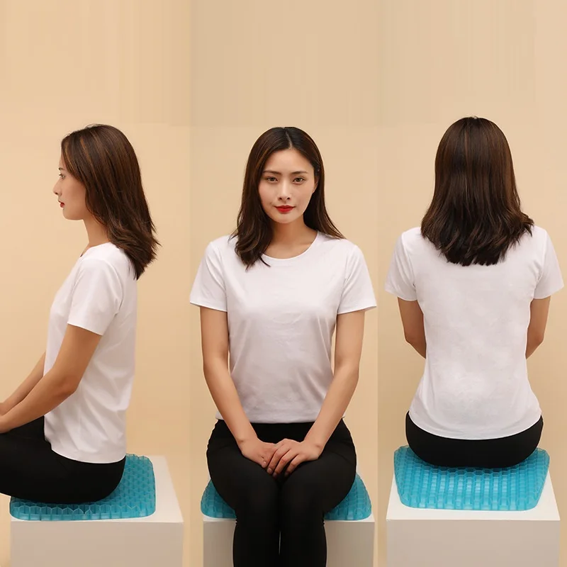 Гелевая подушка многофункциональная автомобильная офисная Подушка для стула