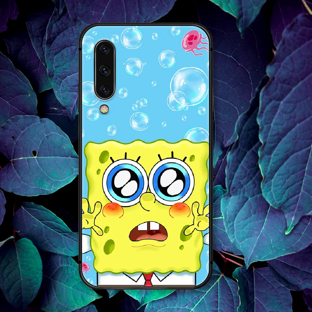 

Spongebobo Cute Cartoon Phone Case For Samsung Galaxy A 3 5 7 8 10 20 20E 21S 30 30S 40 50 51 70 71 black Etui Tpu Cover Fashion