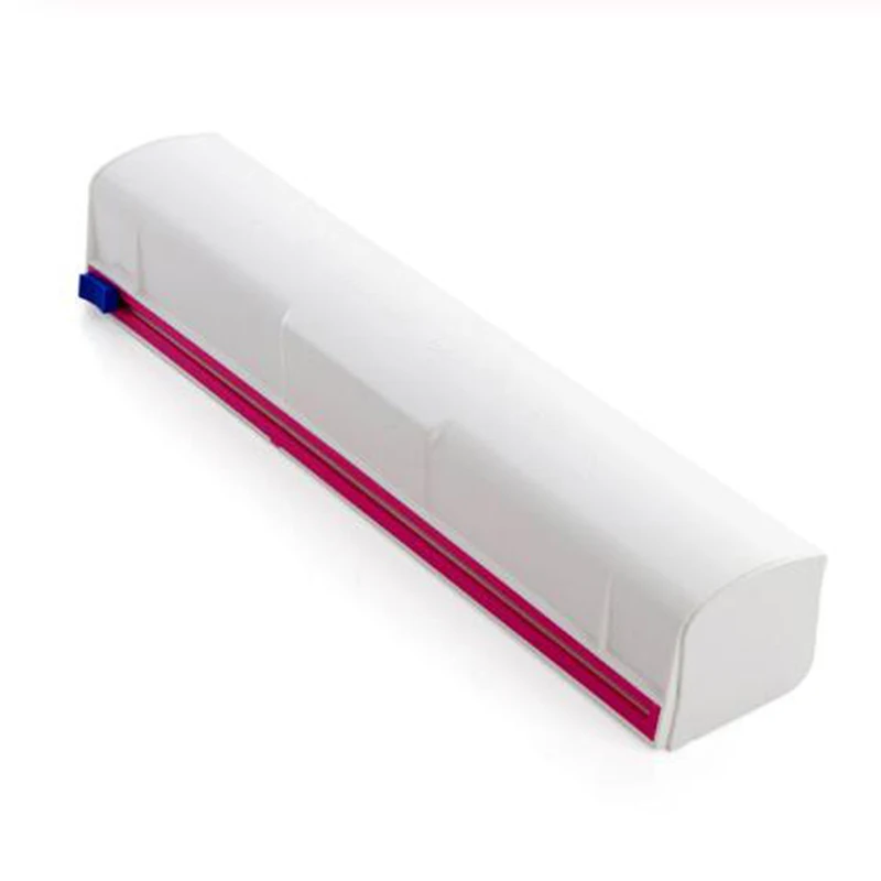 

Kitchen Plastic Food Wrap Dispenser Food Storage Preservative Film Cutter Quick Wrap Dispenser Cutter