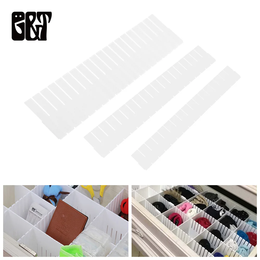 Регулируемый ящик для дома DIY разделитель кухонной доски хранения косметики