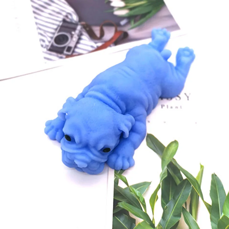 

Hot Fashion Venting Stress Relief Toy Novelty Practical Jokes Squeezing Toy Dog for Kids Friends PLD