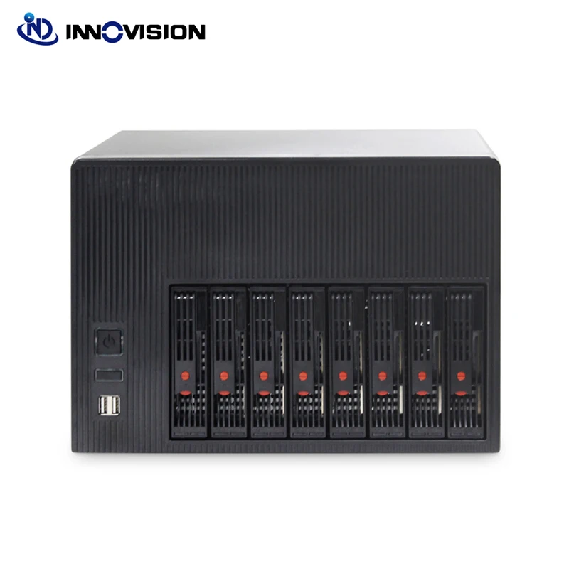 Заводской экономичный сервер хранения NAS 8 секций с 4-ядерным процессором 2 5 ГГц