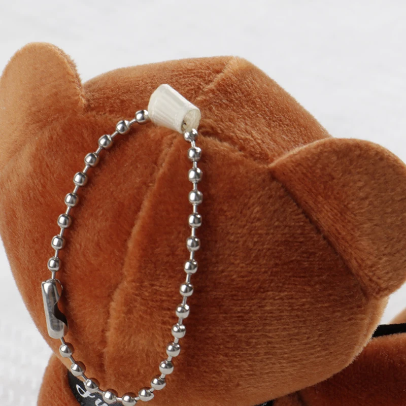 Милый пушистый медведь игрушка чучело детская кроватка коляска мягкие игрушки