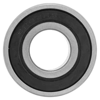 10pcs 6202 rs black bearing steel deep groove ball bearing 15mm for gearboxes instrumentation motors household appliances