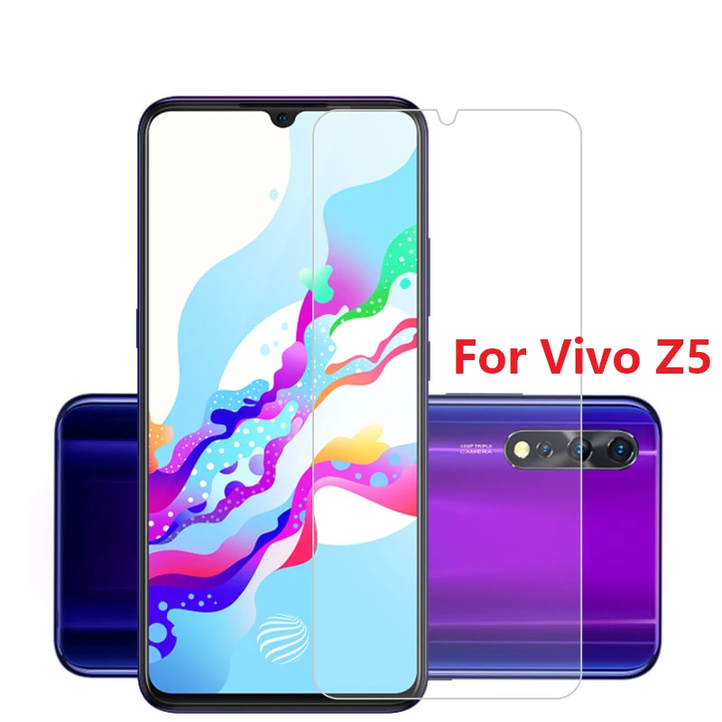 2 шт для стекла Vivo Z1x защита экрана закаленное стекло Y19 Y17 Y12 Y15 Y3 Защитная пленка