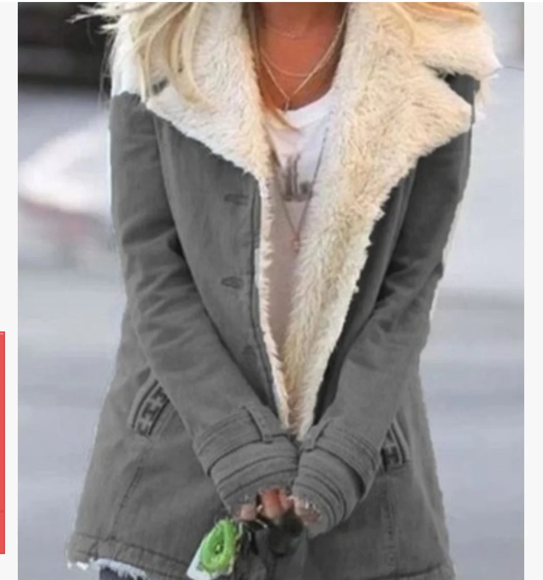 

10 color 8 size 2021 autumn winter Plush long sleeve warm cotton jacket women