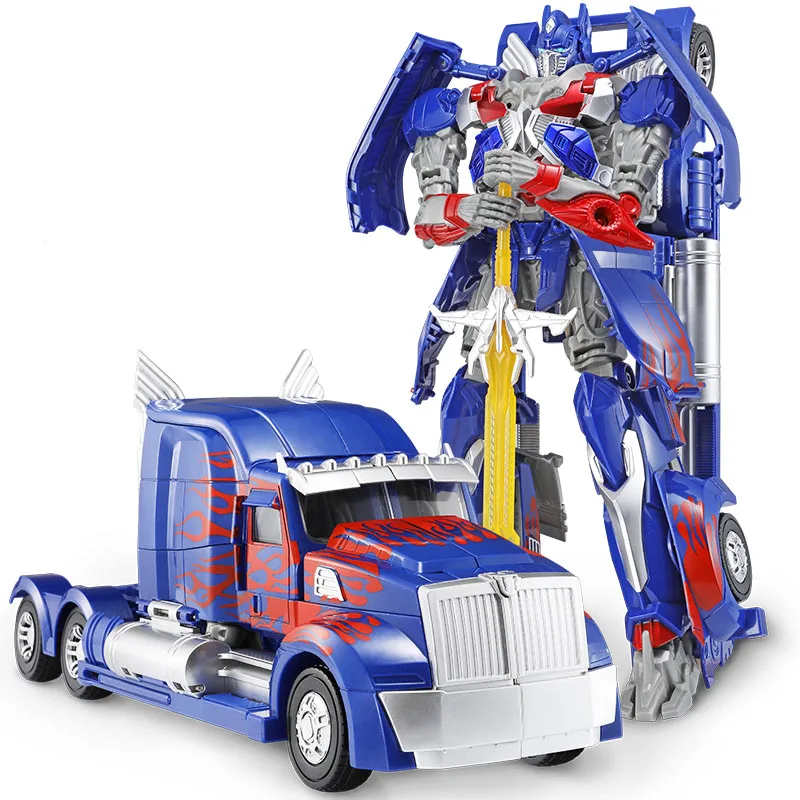 Трансформеры Optimus Prime игрушка Шмель детский робот стальной кабель большой
