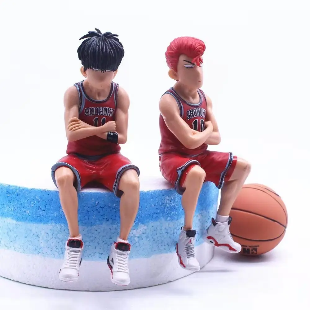 Фигурки героев аниме SLAM DUNK Sakuragi Hanamichi Rukawa Kaede набор для украшения автомобиля ПВХ