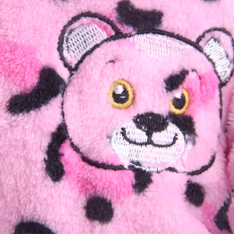 Зимняя леопардовая Пижама-новая и удобная ручная работа Супер А для 18-дюймовых