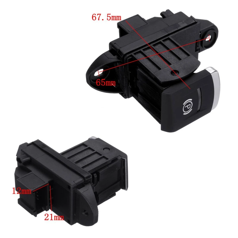 10 штифтов автомобильный стояночный тормоз кнопочный переключатель замена для Audi