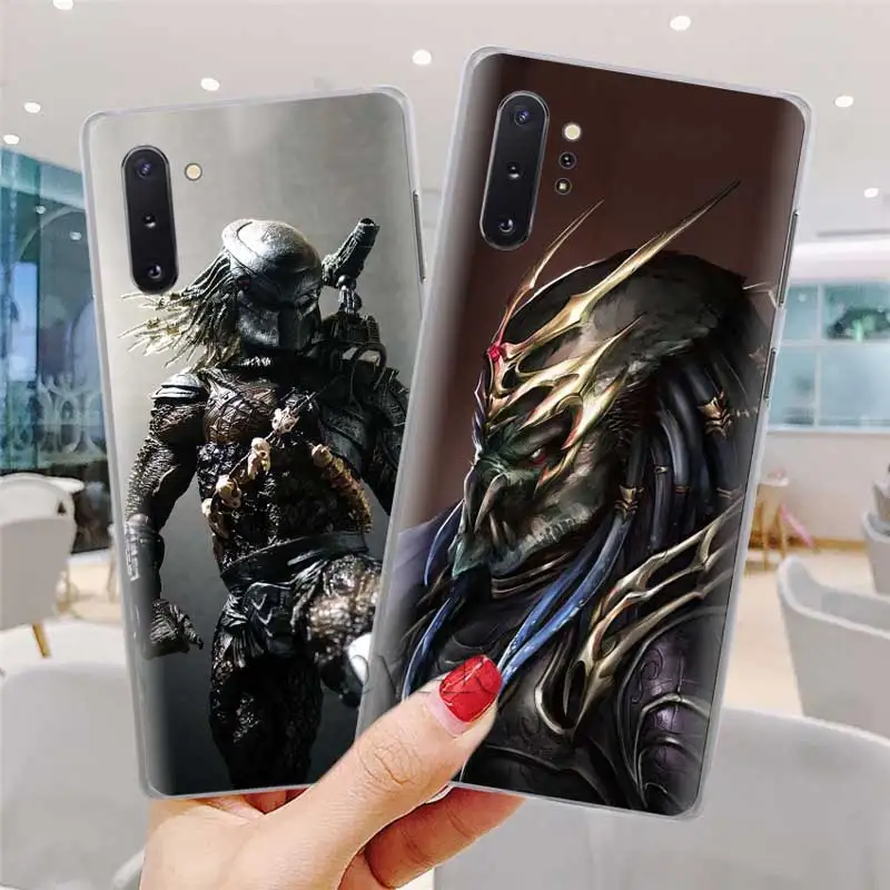 Чужой против Хищника телефонные чехлы для samsung Galaxy Note 10 S10 плюс 5G S10e A30 A40 A50 A60 A70 M40 жесткий чехол
