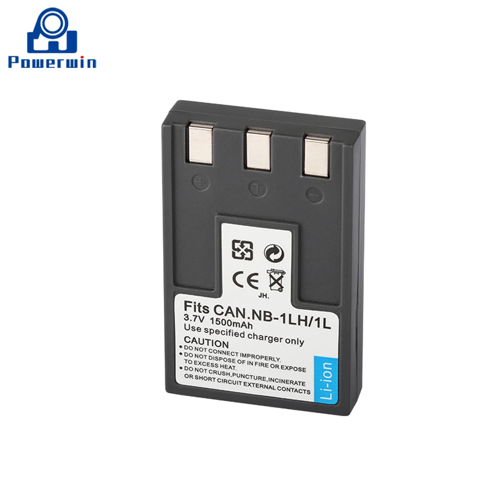 Powerwin 3PCS 1500mAh 3.7V NB-1L NB1L NB-1LH NB1LH Camera Battery for Canon Digital LXUS300 LXUS330 LXUS400 S100 S110 S200 S300 |