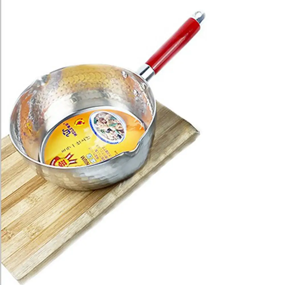 Высокое качество стиль снег алюминиевая сковорода суп антипригарная лапша каша