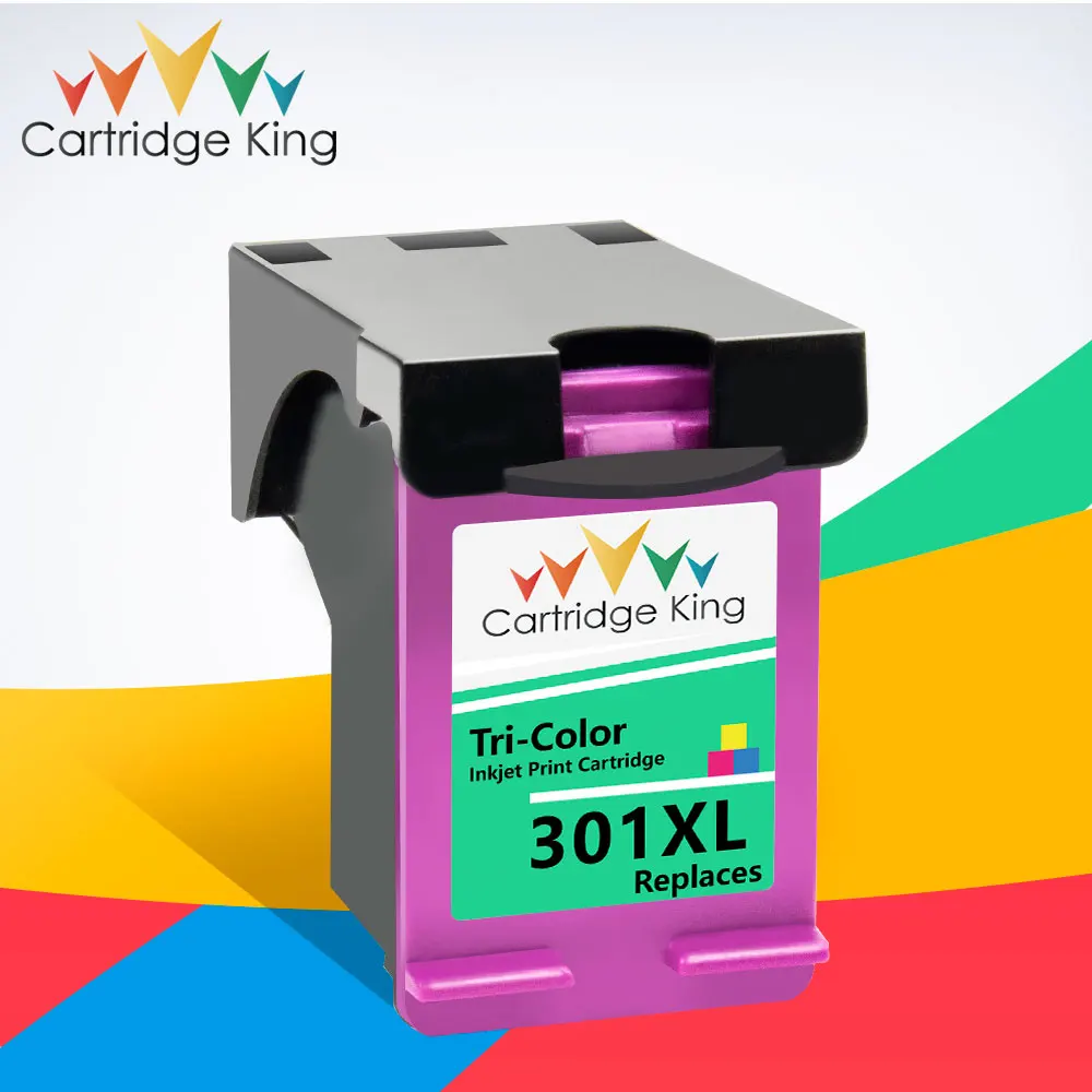 Картридж King 301XL совместимый для hp 301 xl hp301 чернильный картридж Envy 5530 5532 Deskjet 2050 2540 2510