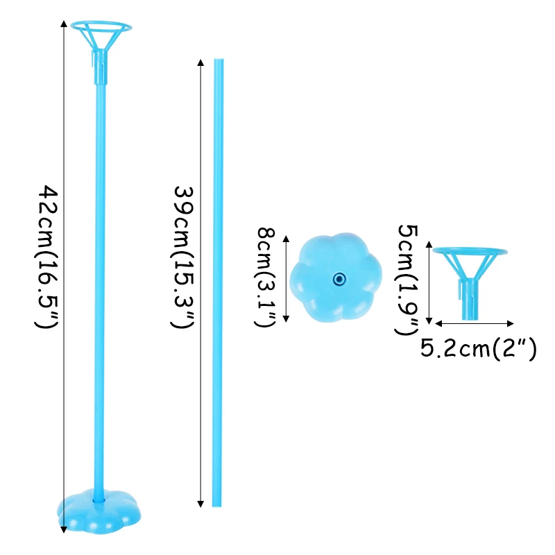6pcs Balloon Holder Stand Stick with Cups Kit for Table Decor Wedding Decorations Birthday Party Supplies |