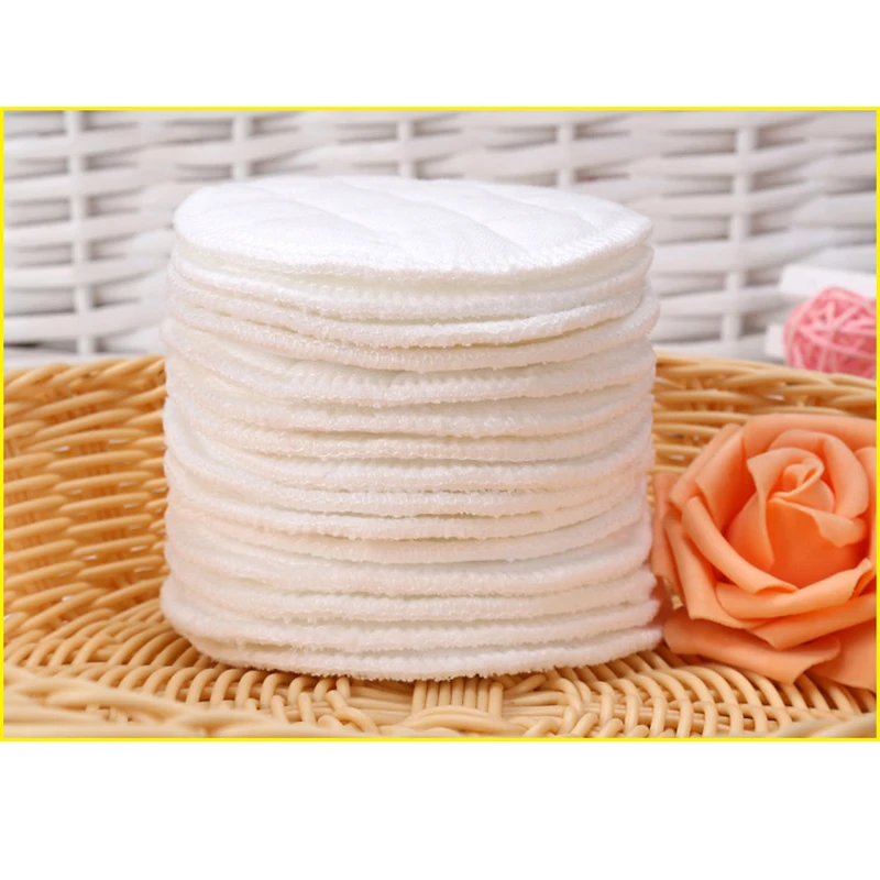 Multilayer Gauze Reusable Breast Pads Nursing Light Soft Organic Plain Washable Pad Baby Breastfeeding Accessories