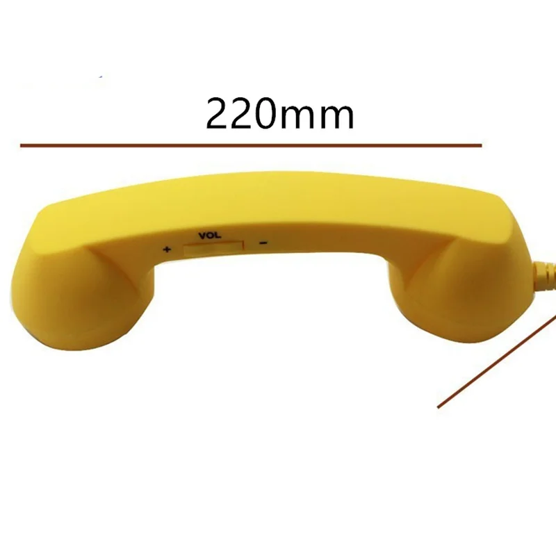 

Classic Retro 3.5 Mm Comfort Telephone Handset Earphones Portable Mini Mic Speaker Phone Call Receiver for Iphone Mobile Phone