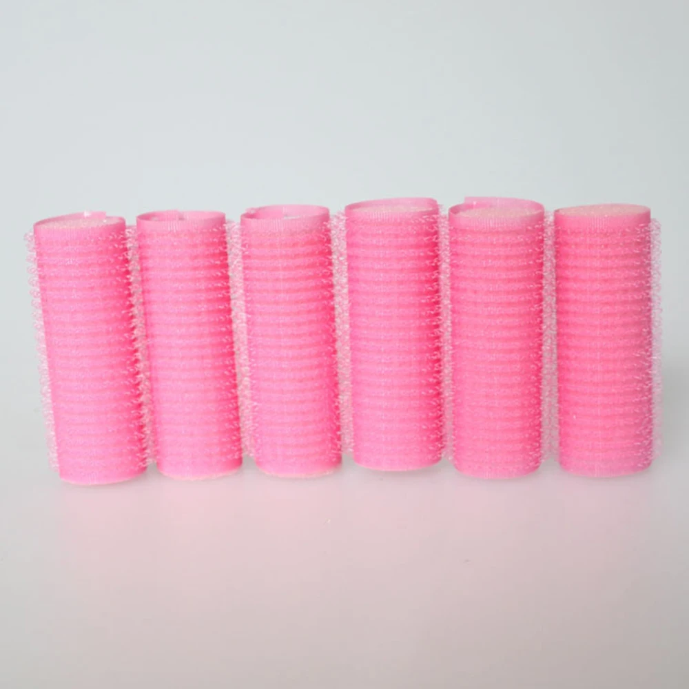 Пластиковые бигуди для волос 6 шт. палочки завивки разные цвета Волшебные