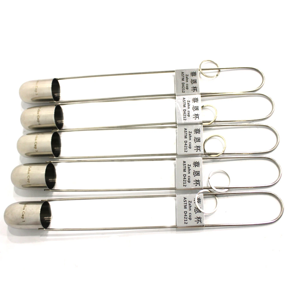 Тестер пластика вискозного сита стакан из нержавеющей стали затычек 1 #2 #3 #4 #5