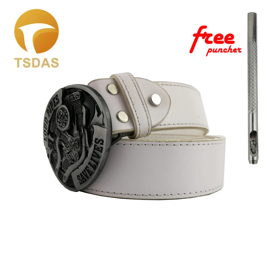 Громкий труб серебряная пряжка для ремня с магическое Оловянное ожерелье