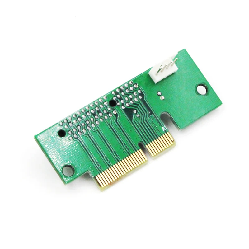 PCI E4X адаптер конвертер карты разъем 90 градусов E карта с 4Pin питание интерфейс