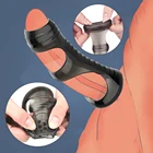 Стимулятор для точки G, пуля без вибратора, рукав для пениса, вибрирующее кольцо, ремень для фаллоимитатора, Экипировка, секс-шоп